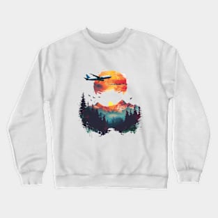 World Traveller Design 3 Crewneck Sweatshirt